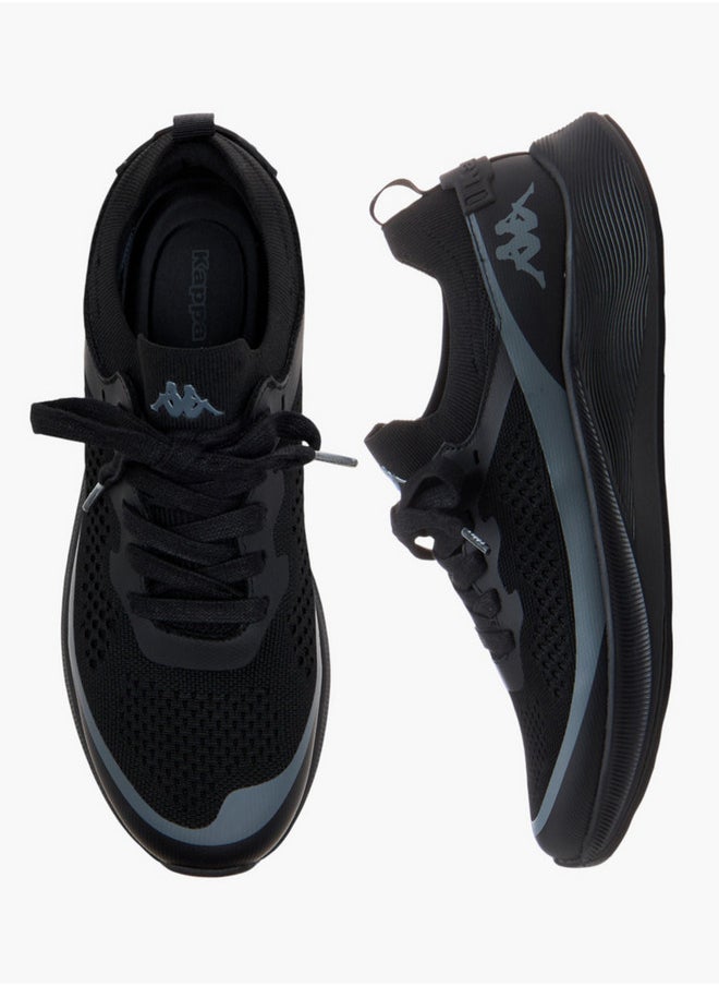 Kappa Men's Textured Sports Shoes with Lace-Up Closure  - Image 1