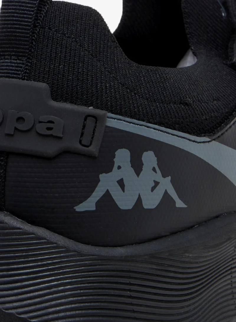 Kappa Men's Textured Sports Shoes with Lace-Up Closure