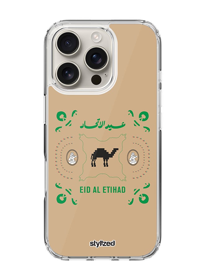 Stylizedd for iPhone 16 Pro Case [For MagSafe] Slim Magnetic cover Clear Phone Case [ Designed cover for iPhone 16 Pro ] - Beige - Image 1