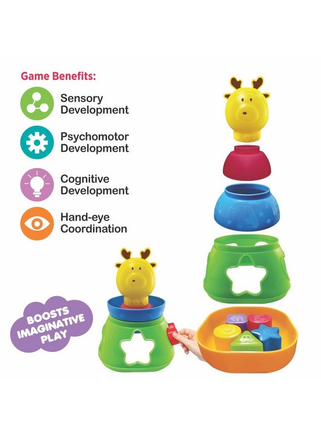 toymate Stack N Sort Series (Reindeer Stack n Sort) - Image 5