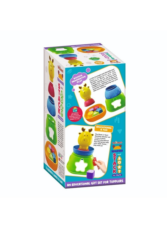 toymate Stack N Sort Series (Reindeer Stack n Sort) - Image 2
