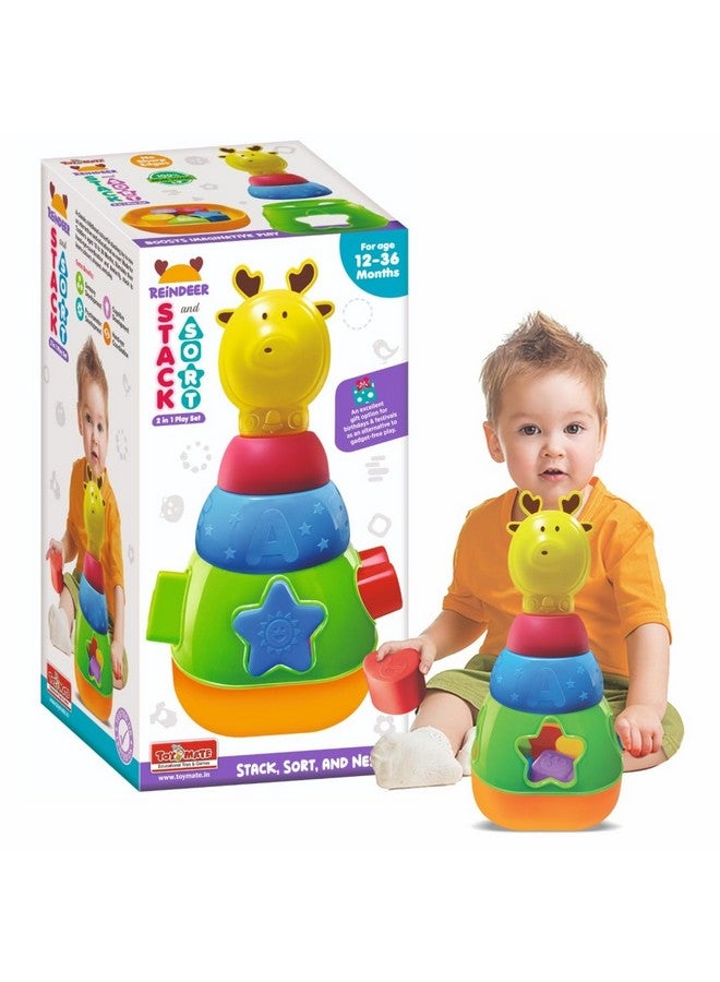 toymate Stack N Sort Series (Reindeer Stack n Sort) - Image 1