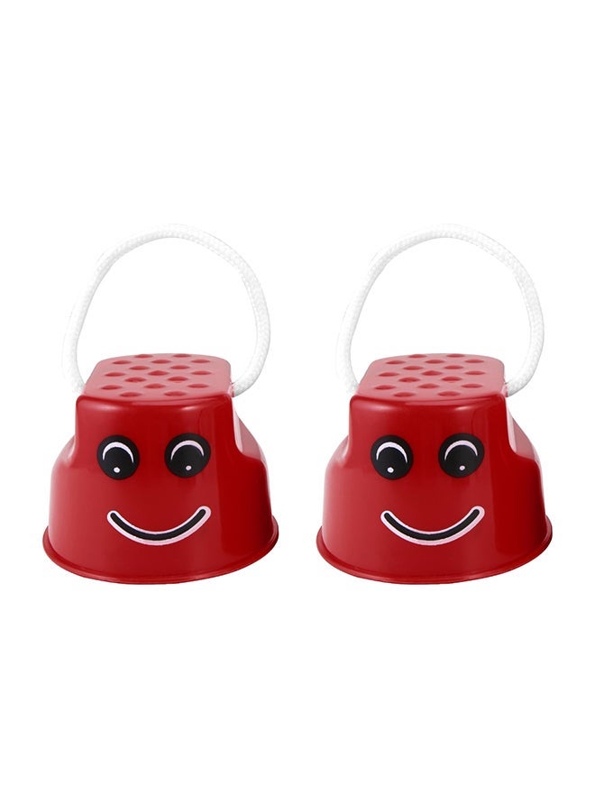 NIBEMINENT Stilt Jump Smiley Face Balance Training Toy