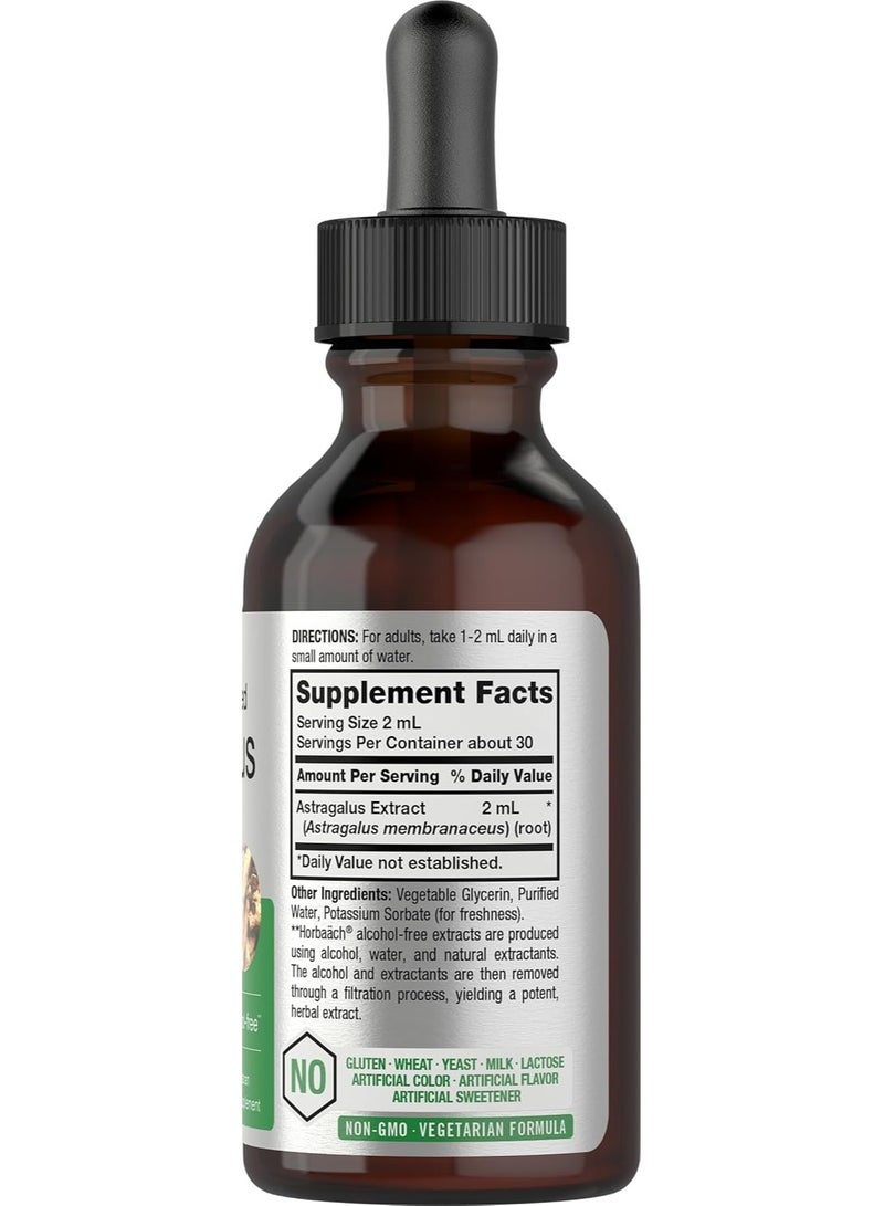 Horbaach Astragalus Root Extract 59ml Super Concentrated Vegetarian - Image 2
