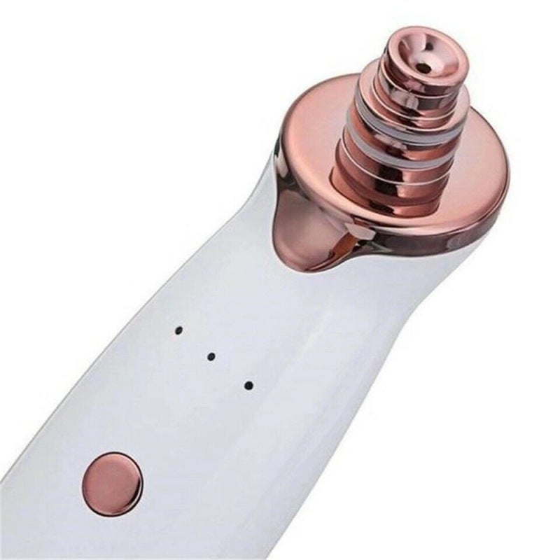 Blackhead Remover 5 Adjustable Suction Levels 5 Suction Heads Pore Cleaner - Non-Invasive Exfoliation Gentle Vacuum Massage Skin Exfoliator for All Skin Types Facial Care - Image 5