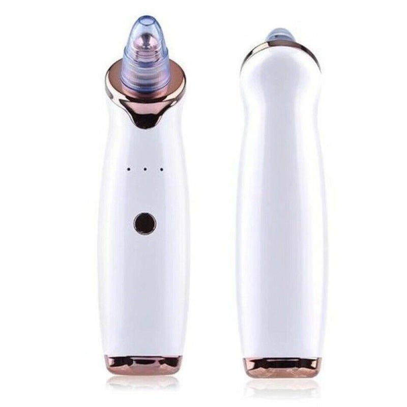 Blackhead Remover 5 Adjustable Suction Levels 5 Suction Heads Pore Cleaner - Non-Invasive Exfoliation Gentle Vacuum Massage Skin Exfoliator for All Skin Types Facial Care - Image 3