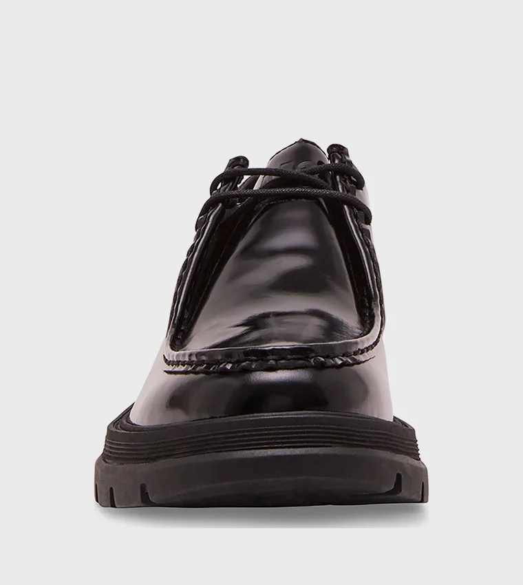 Steve Madden Reice Black Men's Monk Strap Shoes