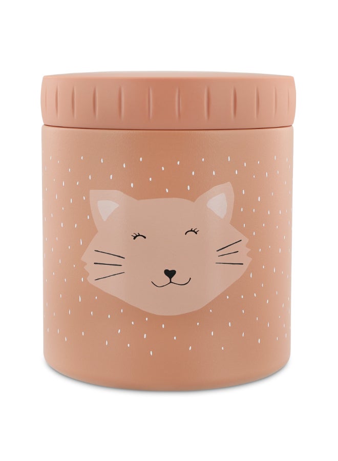 Trixie Double Wall Insulated Food Jar - 500ml - Mrs. Cat - Image 1