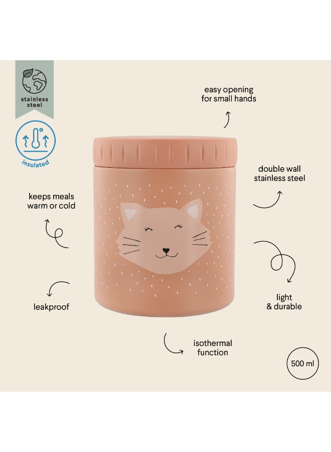 Trixie Double Wall Insulated Food Jar - 500ml - Mrs. Cat - Image 3