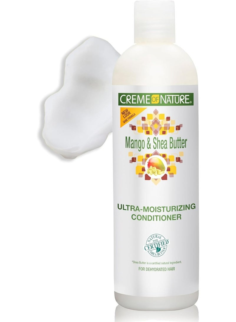 Creme of Nature Conditioner with Mango & Shea Butter Ultra Moisturizing 355 ml - Image 2