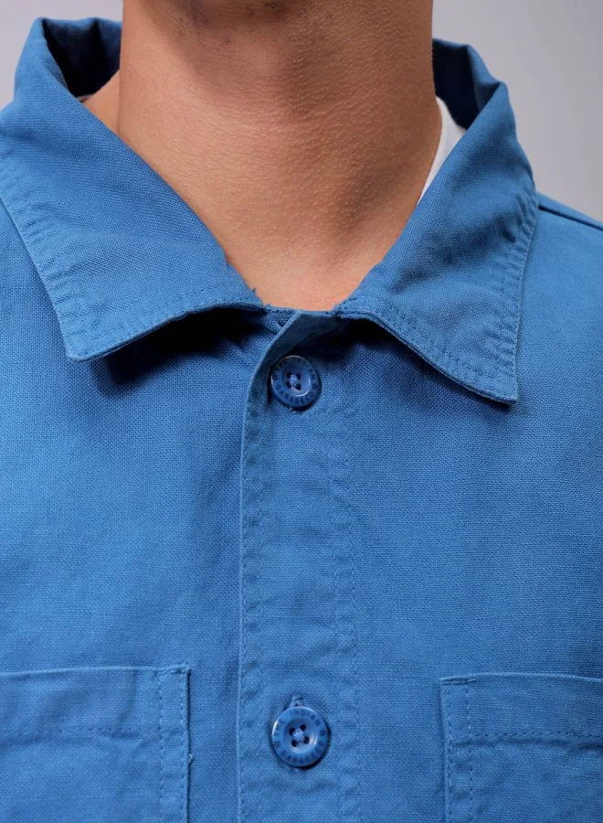 The Indian Garage Co Men Relaxed Tie & Dye Trucker Jacket