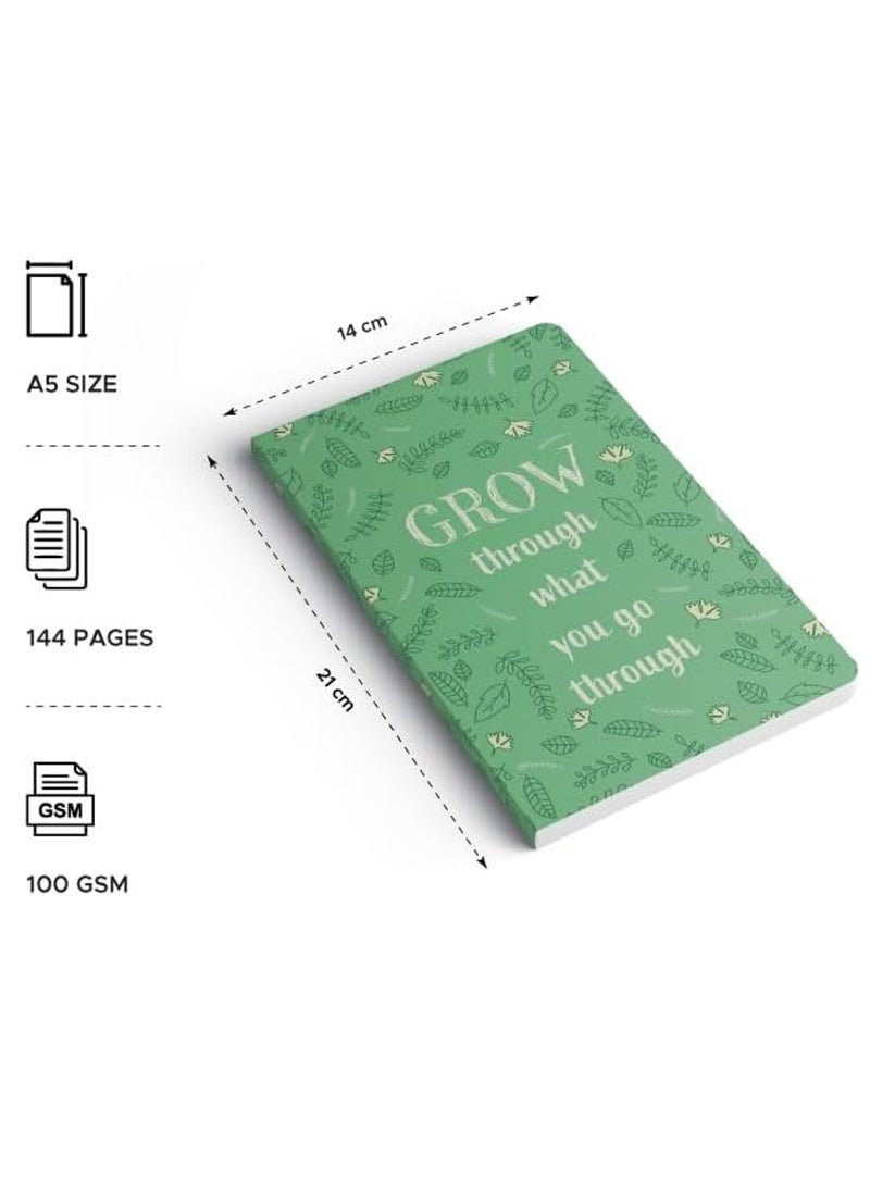 FACTOR NOTES A5 Size Plain Notebook 100gsm Thickness 144 Pages  - Image 2