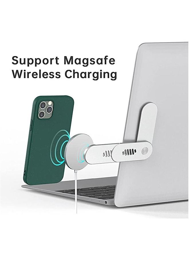 Arabest - Slim Portable Smartphone Stand, Computer Monitor Expansion Bracket, Magnetic Phone Mount - Image 1