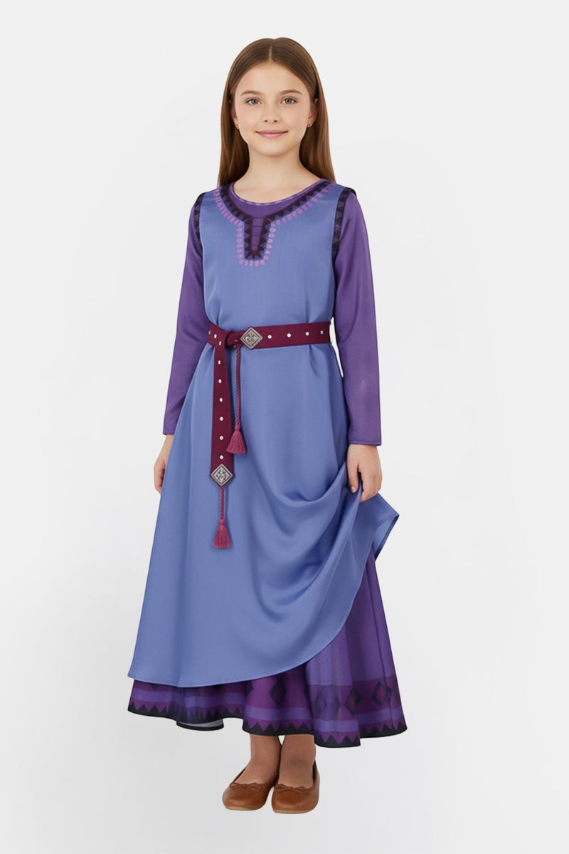 Rubies Disney Wish Asha Child Costume, Purple - Image 1