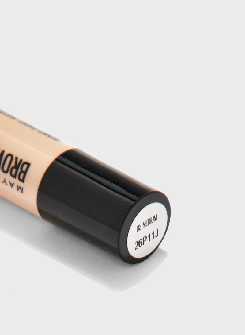 MAYBELLINE NEW YORK Maybelline Brow Precise Eyebrow Perfecting  Highlighter 02 Medium
