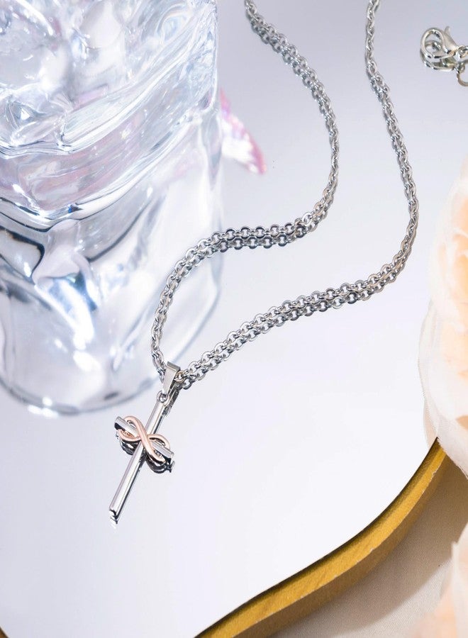 Aisity 16 Birthday Gifts for Girls Sweet 16 Gifts for Girls Cross Necklace for Girl 16th Birthday Party Decorations Sweet Sixteen Girl Sister Daughter Decorations Cute Stuff for Her Sixteen Necklace - Image 4