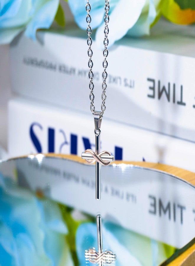 Aisity 16 Birthday Gifts for Girls Sweet 16 Gifts for Girls Cross Necklace for Girl 16th Birthday Party Decorations Sweet Sixteen Girl Sister Daughter Decorations Cute Stuff for Her Sixteen Necklace - Image 5