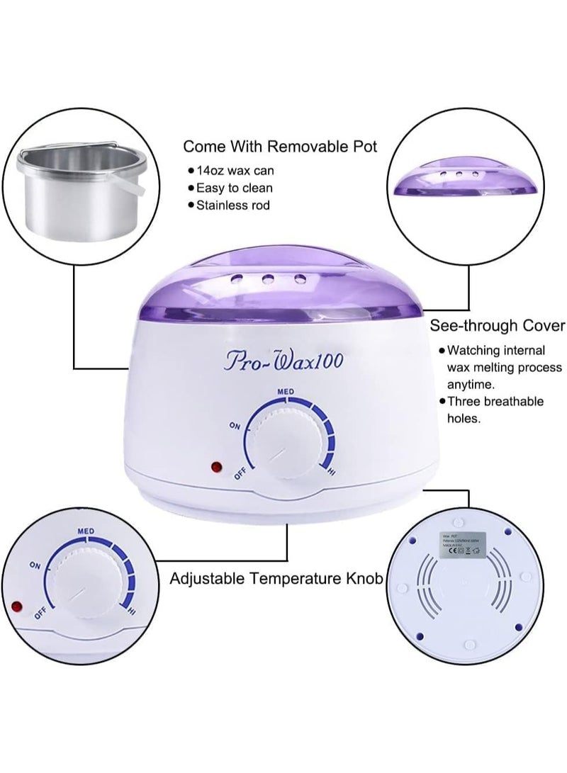 Hair Removal Hot Warmer Heater Machine – Professional Depilatory Pot for Hard... - Image 2
