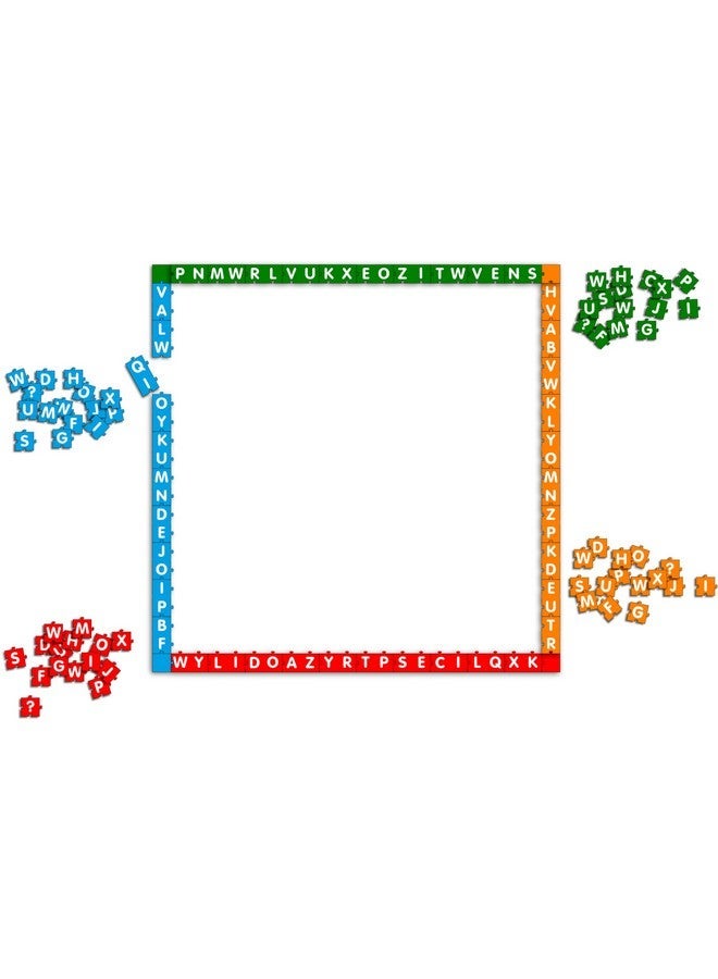 MukikiM Across Words - Puzzle & Word Game In One! Interactive & Educational Spelling Board Game For 2-4 Players Family Fun. Enhance Stem & Vocabulary Skills - Image 4