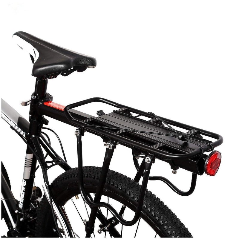 Arltb Aluminum Alloy Bike Carrier Rack Adjustable 50kg Capacity Bicycle Accessories Cargo Rack for Mountain Bike Road Bike Garage