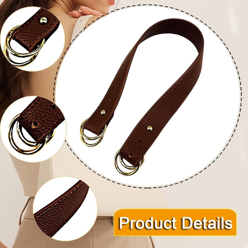 Replacement for Women Crossbody Bag Sleek Bag Shoulder Strap for DIY Accessories, Brown - Image 4