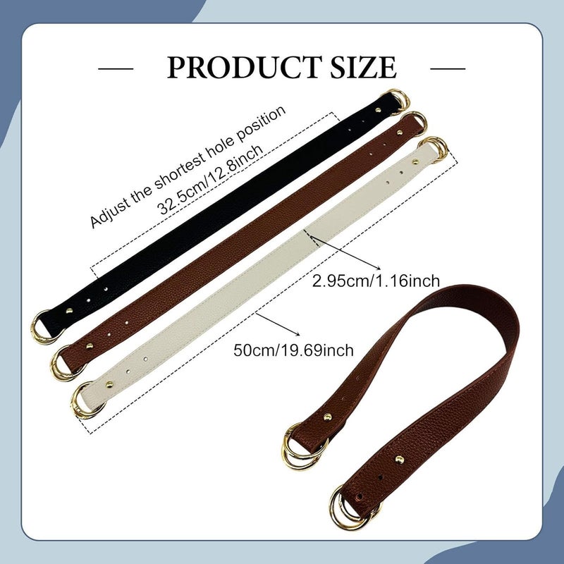 Replacement for Women Crossbody Bag Sleek Bag Shoulder Strap for DIY Accessories, Brown - Image 3