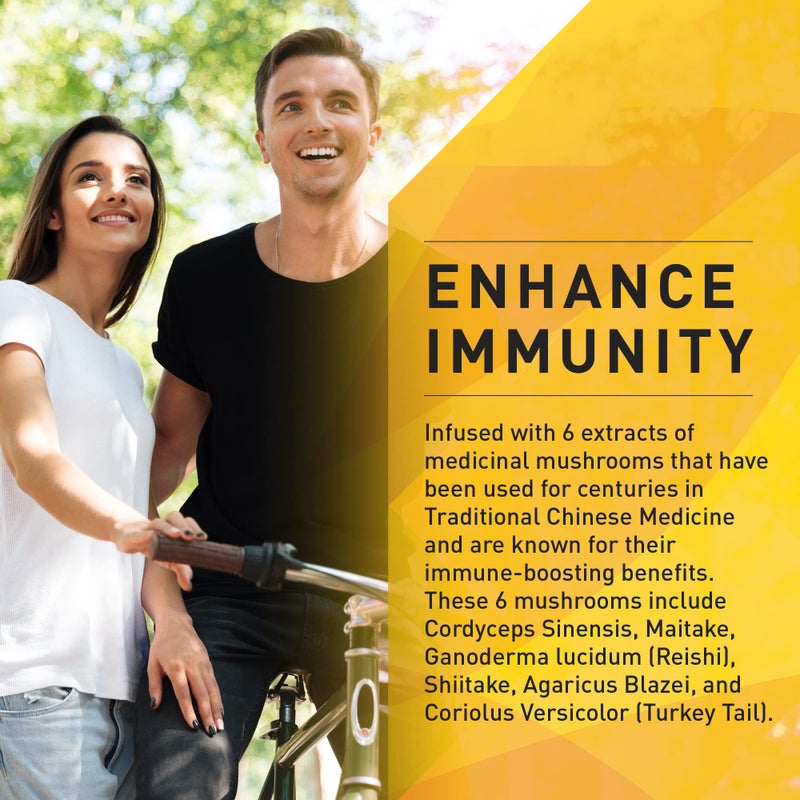 Enerhealth Botanicals Cocoa Mojo - Certified Organic Hot Chocolate Peruvian Cocoa Mix, Sweetened with Low Glycemic Coconut Palm Sugar and Infused with 6 Mushroom Extracts to Boost Immunity - 12 oz - Image 3