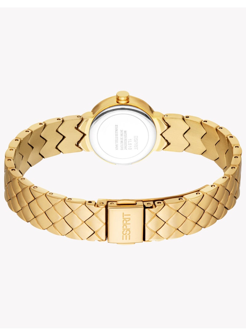 ESPRIT Women's Gold Stainless Steel Watch | ES1L510M0025 - Image 3