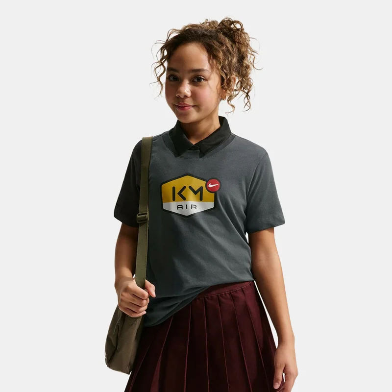 نايكي Kids' Kylian Mbappé Dri-FIT Football T-Shirt