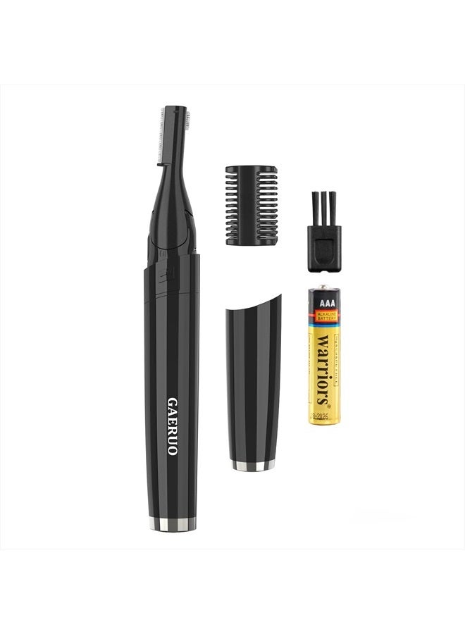 GAERUO Electric Eyebrow Trimmer, Painless Portable Eyebrow Shaper Trimmer Kit for Women Men, Eyebrow Hair Trimmer with Battery for Face Lips Armpit Leg Body - Image 1