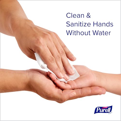 Purell Hand Sanitizing Wipes, Clean Refreshing Scent, 40 Count Hand Wipes Canister (Pack of 6) - 9120-06-CMR - Image 3