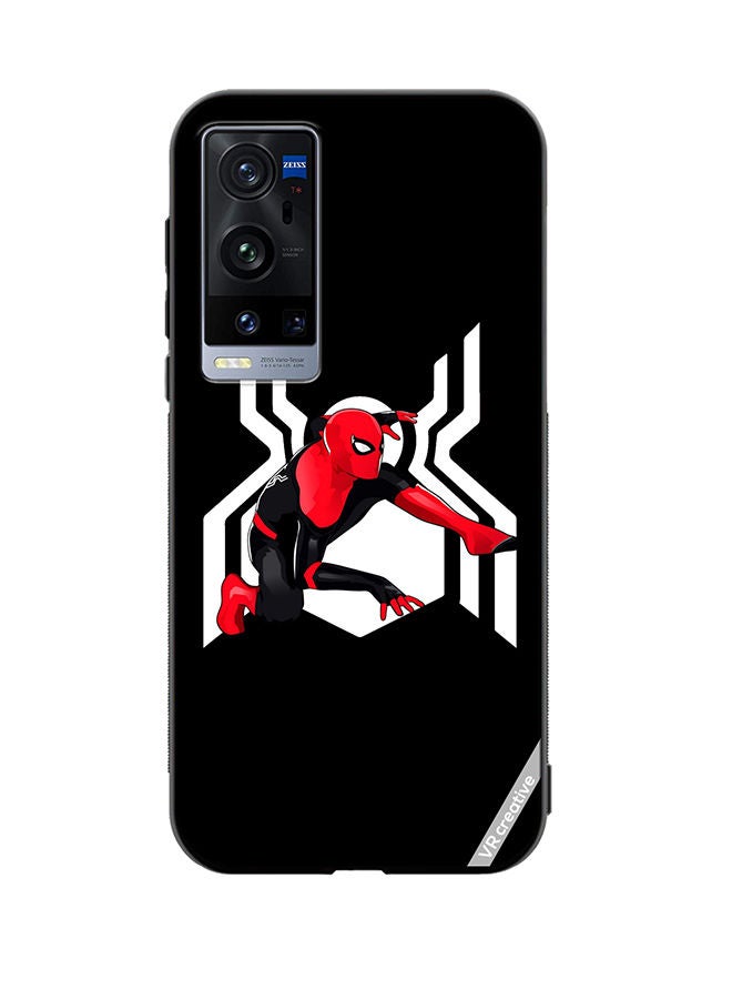VR CREATIVE Protective Case Cover For Vivo X60 Pro Plus Spiderman Design Multicolour - Image 1