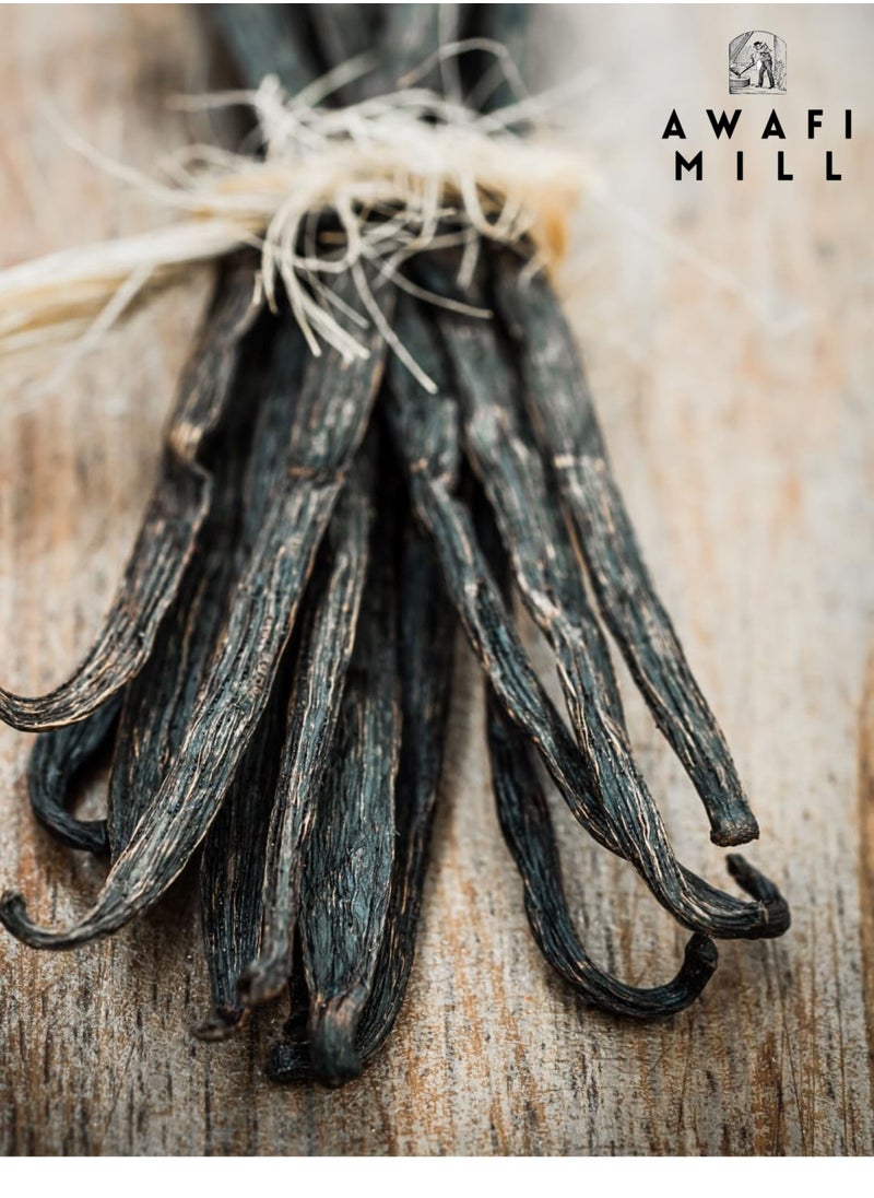 Awafi Mill - Madagascar Vanilla Beans | Madagascan Vanilla Beans | Vanilla Bean Pods | Gourmet | High-Quality Vanilla | 100% Natural Vanilla Beans - Image 1