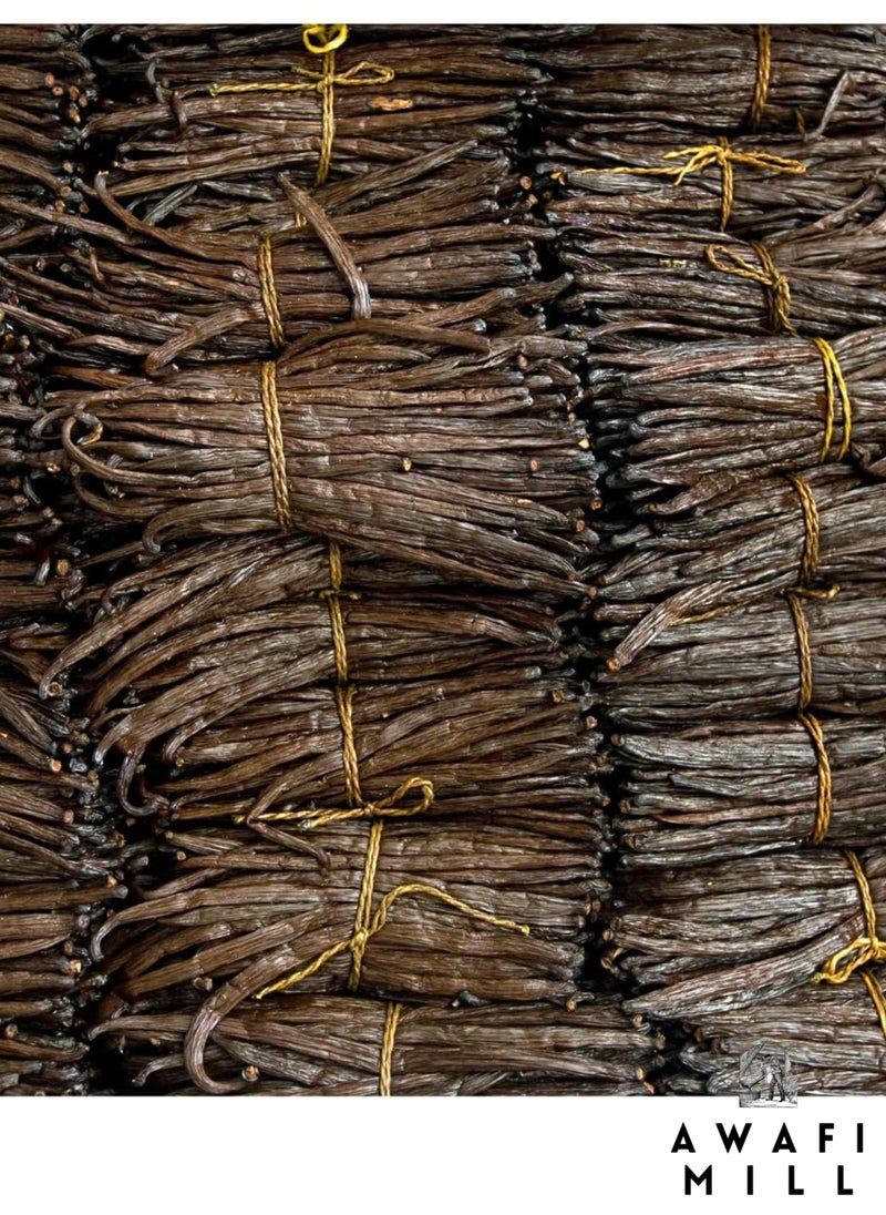 Awafi Mill - Madagascar Vanilla Beans | Madagascan Vanilla Beans | Vanilla Bean Pods | Gourmet | High-Quality Vanilla | 100% Natural Vanilla Beans - Image 1