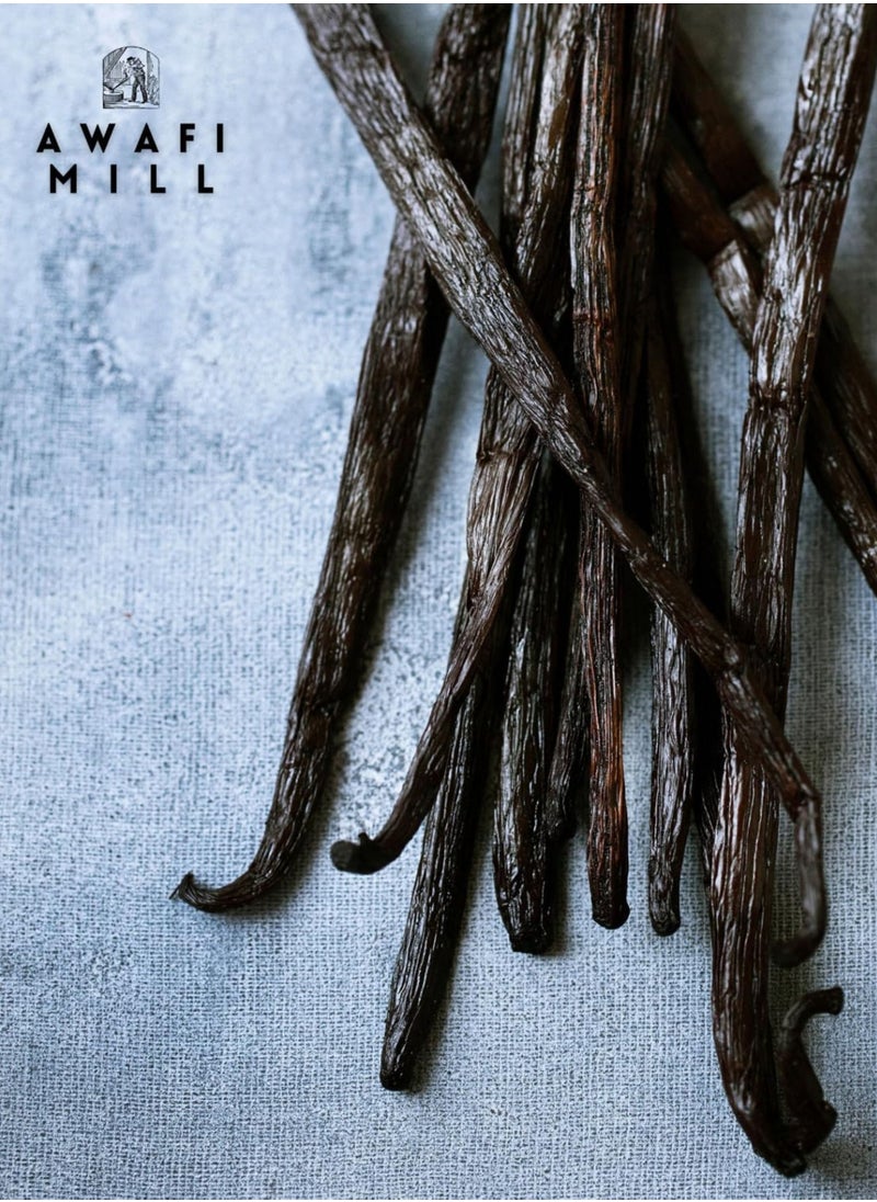 Awafi Mill - Madagascar Vanilla Beans | Madagascan Vanilla Beans | Vanilla Bean Pods | Gourmet | High-Quality Vanilla | 100% Natural Vanilla Beans - Image 1