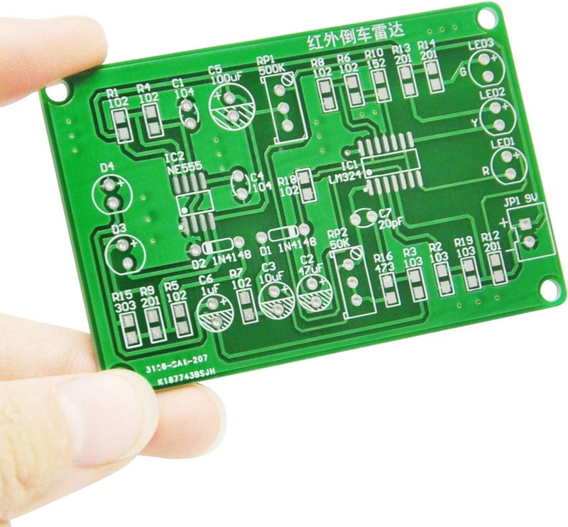 Gikfun SMD Infrared Reversing Radar Practice Soldering Kit Welding Training Board for Arduino DIY EK1950 - Image 3