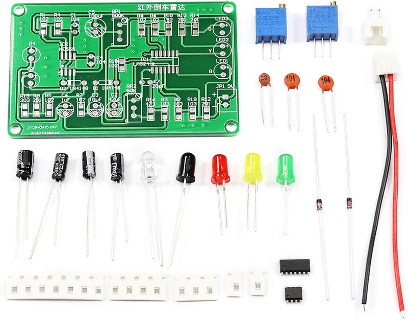 Gikfun SMD Infrared Reversing Radar Practice Soldering Kit Welding Training Board for Arduino DIY EK1950 - Image 2