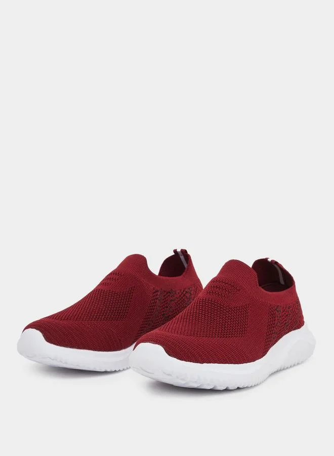 Styli Styli Mesh Texture Slip On Sneakers