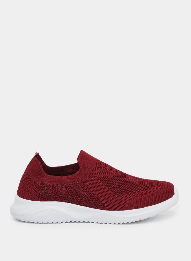 Styli Styli Mesh Texture Slip On Sneakers