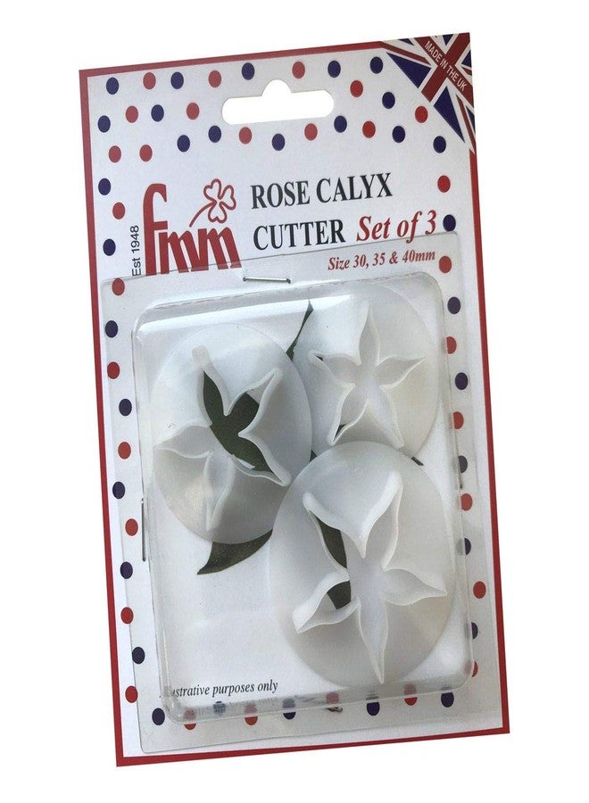 Rose Calyx Cutter Set of 3 by FMM