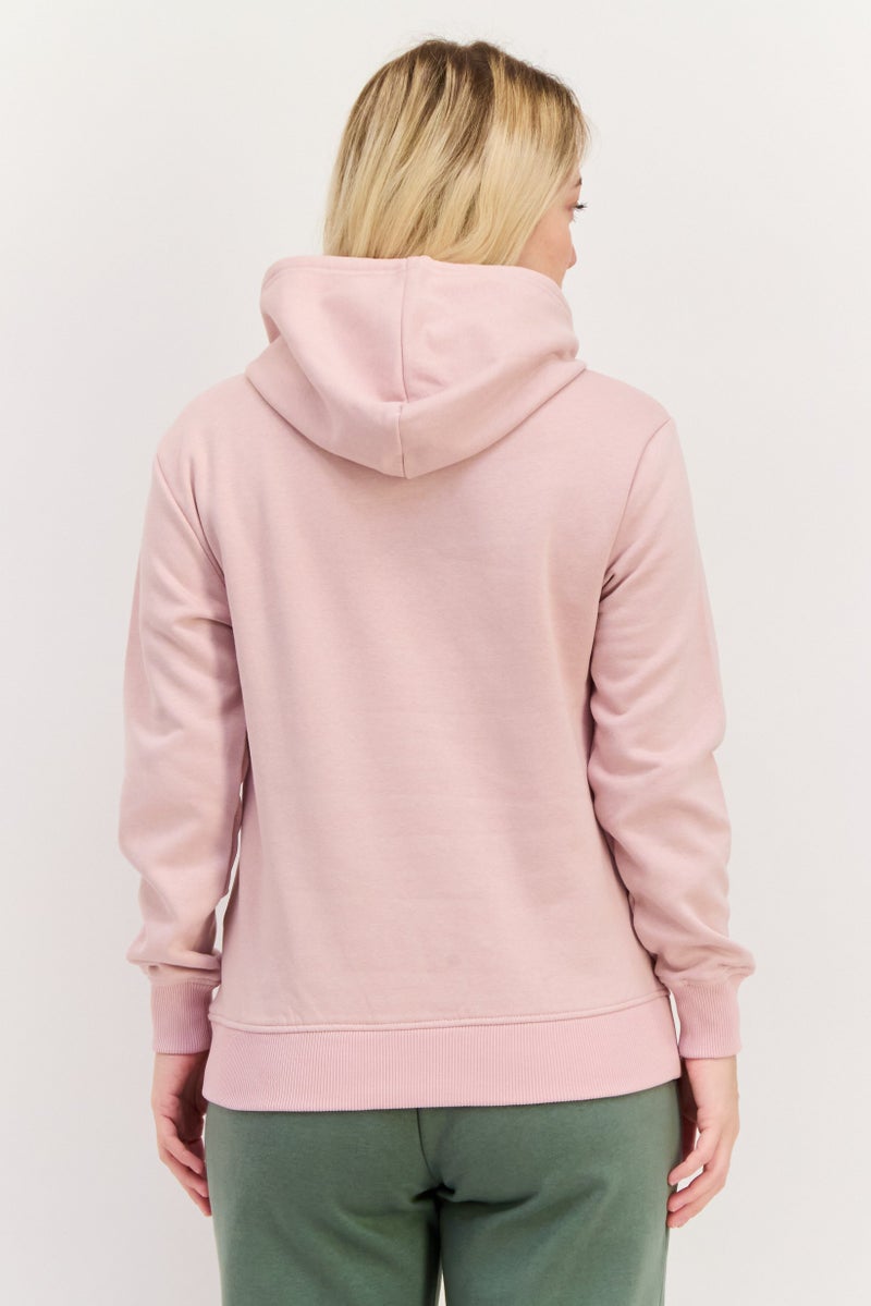 SKECHERS Women Sportswear Fit Long Sleeves Outdoor Hoodie, Light Pink  - Image 3