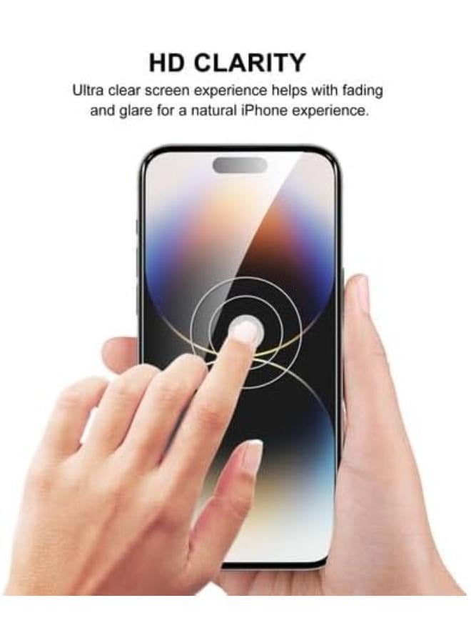 ريتشي اسكرينه ايفون 12 برو ماكس زجاج مقوى بتغطية كاملة بدرجة صلابة 9H ممتص للصدمات و الخدوش - حواف ثلاثية الابعاد تمنع دخول الغبار داخل الشاشة - شفافية بصرية عالية الدقة ووضوح فائق - Image 2