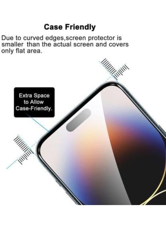 ريتشي اسكرينه ايفون 12 برو ماكس زجاج مقوى بتغطية كاملة بدرجة صلابة 9H ممتص للصدمات و الخدوش - حواف ثلاثية الابعاد تمنع دخول الغبار داخل الشاشة - شفافية بصرية عالية الدقة ووضوح فائق - Image 3