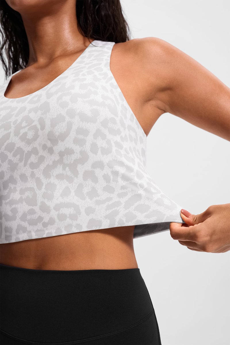 JOYSPELS Sports Bras for Women Extra Comfort Criss-Cross Back Padded Workout Tops for Women Medium Support - Image 3