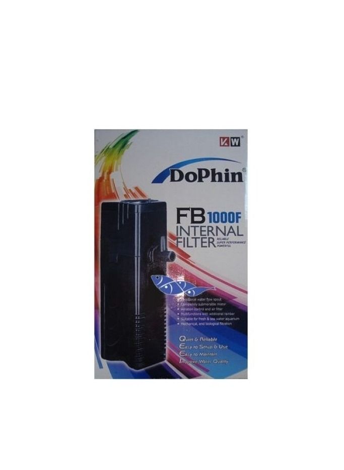 DoPhin Aquarium Internal Filter For Fish Tank Black - Image 1