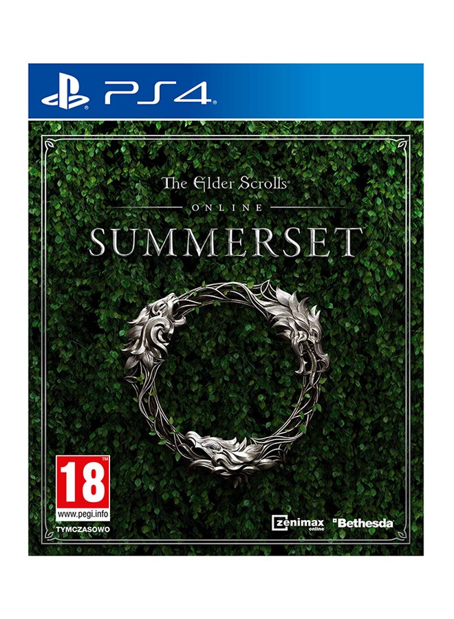 بيثيسدا لعبة "The Elder Scrolls Online Summerset" (إصدار عالمي) - تقمص الأدوار - playstation_4_ps4 - Image 1