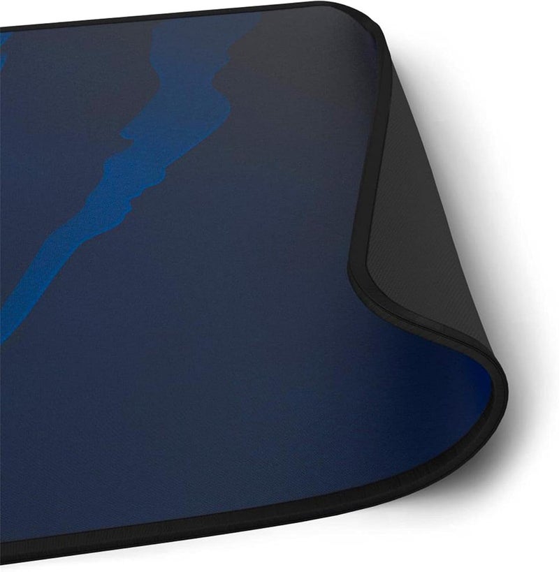 uRage Lethality 350 Speed XXL Gaming Mouse Pad 900x340mm Desk Mat Black Blue, Large Extended Mousepad 3mm Thick Non-Slip for Keyboard Mouse Combo, PTFE Safe Fabric Surface - Image 2