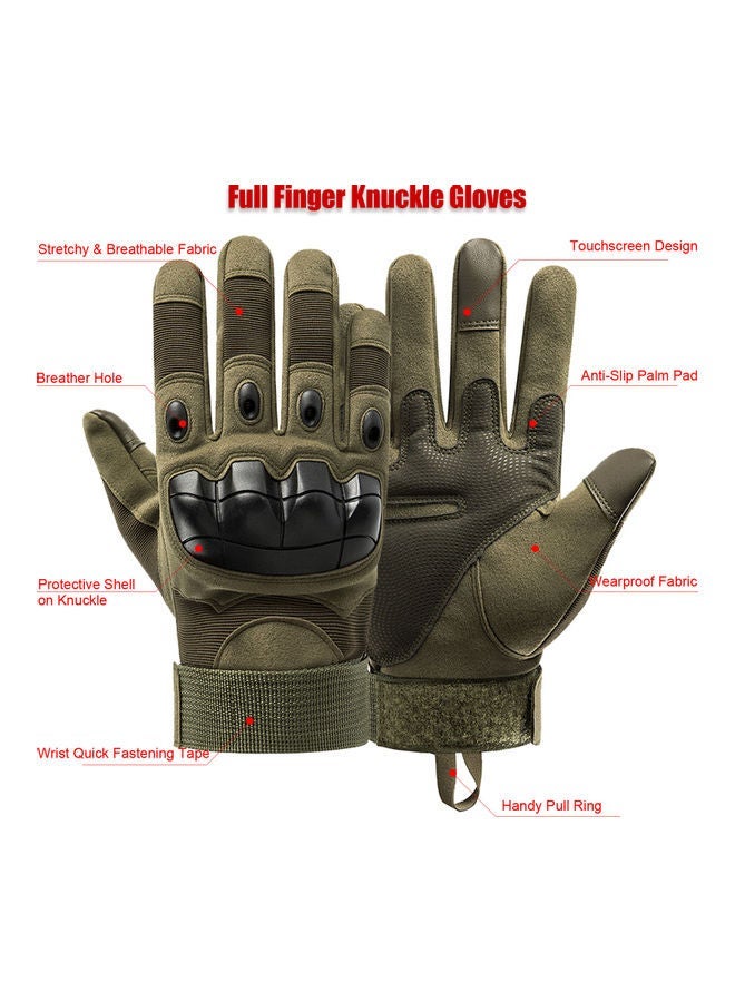NIBEMINENT Full Finger Knuckle Gloves M  - Image 2