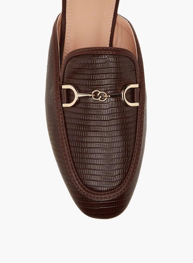 سيليست أحذية نسائية سهلة الارتداء بنقوش وزخرفة معدنية - Image 4