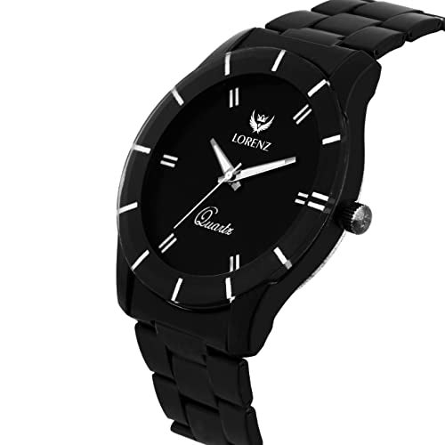 LORENZ MK-62A29W Combo of 2 Black Dial Men's Analog Watches Gift Combo Box - Image 3
